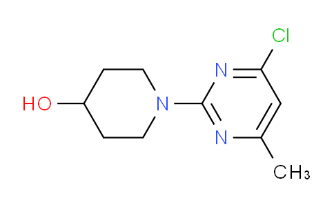 CAS No. 1353984-94-7, 1-(4-Chloro-6-methylpyrimidin-2-yl)piperidin-4-ol