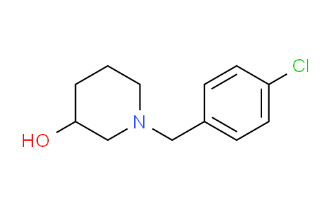 CAS No. 408312-64-1, 1-(4-Chlorobenzyl)piperidin-3-ol