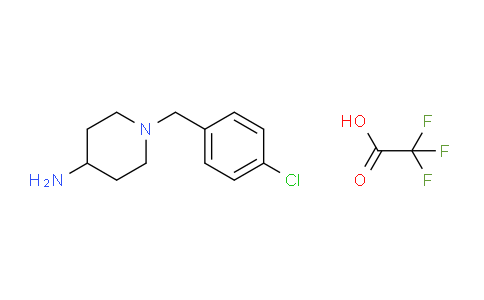 CAS No. 1078161-60-0, 1-(4-Chlorobenzyl)piperidin-4-amine 2,2,2-trifluoroacetate