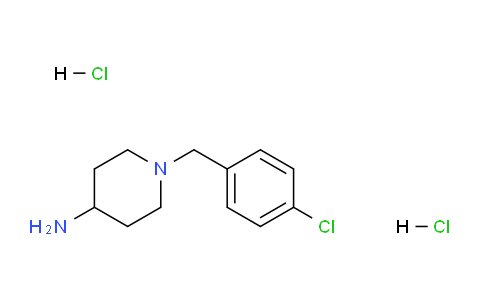 CAS No. 57645-56-4, 1-(4-Chlorobenzyl)piperidin-4-amine dihydrochloride