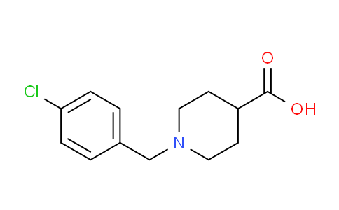 CAS No. 733798-69-1, 1-(4-Chlorobenzyl)piperidine-4-carboxylic acid