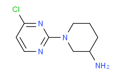CAS No. 939986-02-4, 1-(4-Chloropyrimidin-2-yl)piperidin-3-amine
