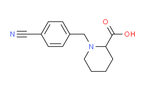 CAS No. 1045893-49-9, 1-(4-Cyanobenzyl)piperidine-2-carboxylic acid