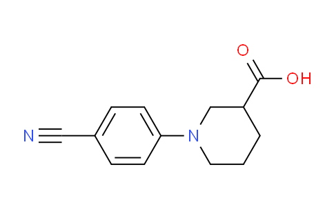 CAS No. 321337-54-6, 1-(4-Cyanophenyl)piperidine-3-carboxylic acid