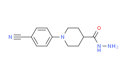 CAS No. 352018-91-8, 1-(4-Cyanophenyl)piperidine-4-carbohydrazide