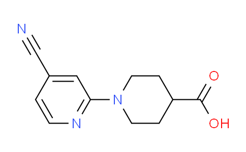CAS No. 939986-83-1, 1-(4-Cyanopyridin-2-yl)piperidine-4-carboxylic acid
