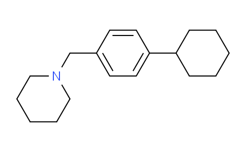 CAS No. 56354-62-2, 1-(4-Cyclohexylbenzyl)piperidine