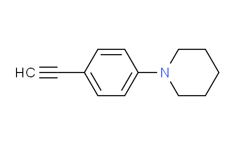 CAS No. 41876-66-8, 1-(4-Ethynylphenyl)piperidine