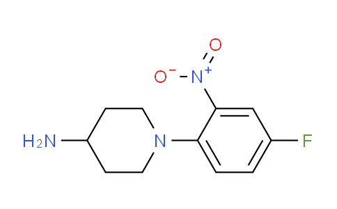 CAS No. 952917-71-4, 1-(4-Fluoro-2-nitrophenyl)piperidin-4-amine