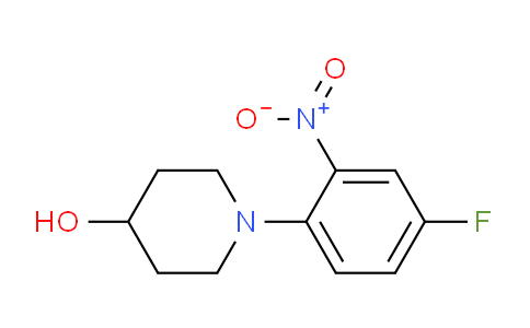 CAS No. 942474-44-4, 1-(4-Fluoro-2-nitrophenyl)piperidin-4-ol