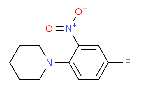 CAS No. 719-70-0, 1-(4-Fluoro-2-nitrophenyl)piperidine