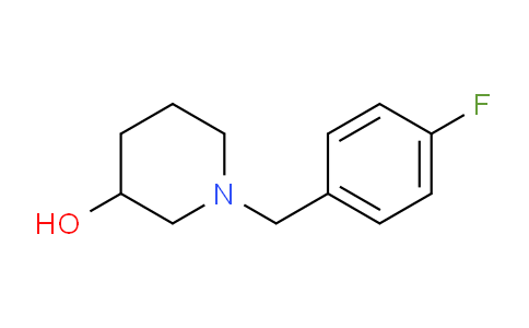 CAS No. 91600-12-3, 1-(4-Fluorobenzyl)piperidin-3-ol