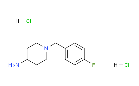 CAS No. 358748-22-8, 1-(4-Fluorobenzyl)piperidin-4-amine dihydrochloride