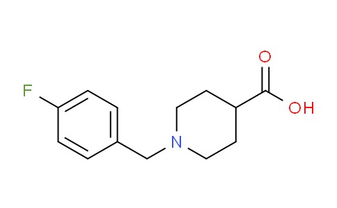 CAS No. 193538-25-9, 1-(4-Fluorobenzyl)piperidine-4-carboxylic acid