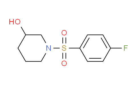 CAS No. 1016538-89-8, 1-(4-fluorophenylsulfonyl)piperidin-3-ol