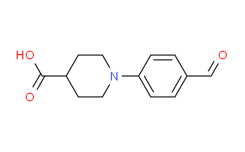 CAS No. 727396-60-3, 1-(4-Formylphenyl)piperidine-4-carboxylic acid