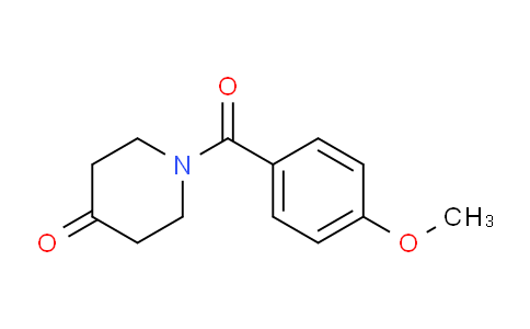 CAS No. 91586-26-4, 1-(4-Methoxybenzoyl)piperidin-4-one