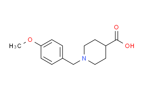 CAS No. 193538-22-6, 1-(4-Methoxybenzyl)piperidine-4-carboxylic acid