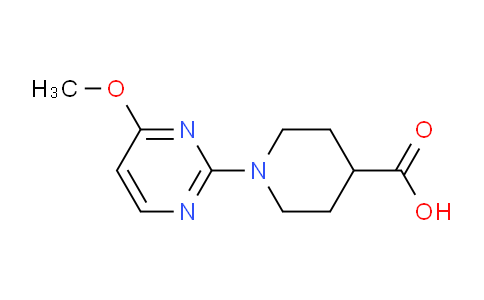 CAS No. 923145-19-1, 1-(4-Methoxypyrimidin-2-yl)piperidine-4-carboxylic acid