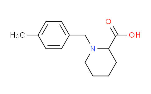 CAS No. 1041856-75-0, 1-(4-Methylbenzyl)piperidine-2-carboxylic acid