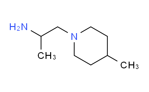 CAS No. 24633-50-9, 1-(4-Methylpiperidin-1-yl)propan-2-amine