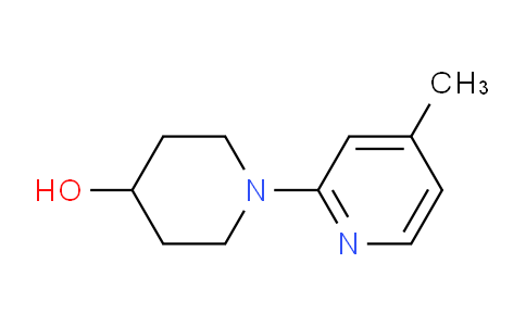 CAS No. 939986-80-8, 1-(4-Methylpyridin-2-yl)piperidin-4-ol
