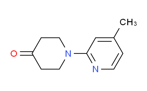 CAS No. 1057282-71-9, 1-(4-Methylpyridin-2-yl)piperidin-4-one