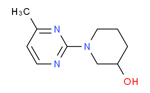CAS No. 1261235-25-9, 1-(4-Methylpyrimidin-2-yl)piperidin-3-ol