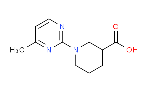 CAS No. 891391-47-2, 1-(4-Methylpyrimidin-2-yl)piperidine-3-carboxylic acid