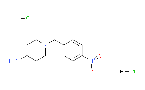 CAS No. 105143-59-7, 1-(4-Nitrobenzyl)piperidin-4-amine dihydrochloride