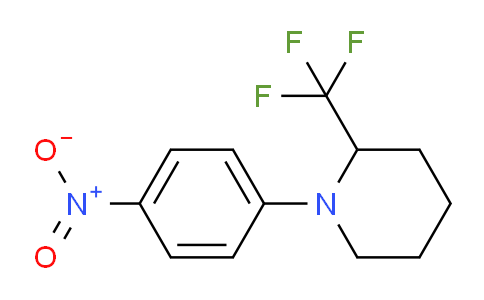CAS No. 1416351-98-8, 1-(4-Nitrophenyl)-2-(trifluoromethyl)piperidine