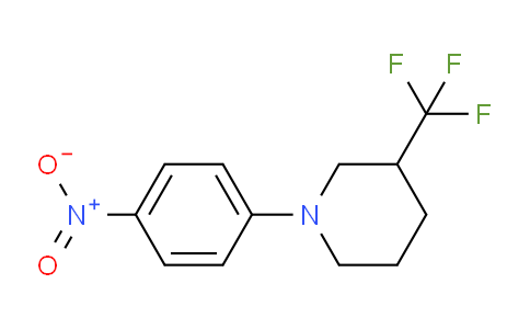 CAS No. 500015-05-4, 1-(4-Nitrophenyl)-3-(trifluoromethyl)piperidine