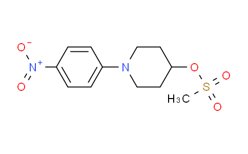 CAS No. 303977-18-6, 1-(4-Nitrophenyl)piperidin-4-yl methanesulfonate
