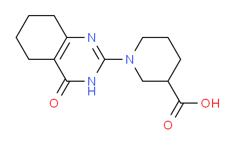 CAS No. 1710195-19-9, 1-(4-Oxo-3,4,5,6,7,8-hexahydroquinazolin-2-yl)piperidine-3-carboxylic acid