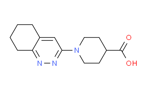 CAS No. 1708012-92-3, 1-(5,6,7,8-Tetrahydrocinnolin-3-yl)piperidine-4-carboxylic acid