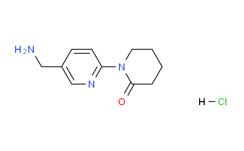 CAS No. 1439899-40-7, 1-(5-(Aminomethyl)pyridin-2-yl)piperidin-2-one hydrochloride