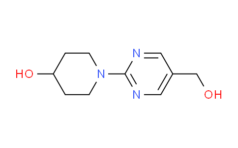 CAS No. 1116339-72-0, 1-(5-(Hydroxymethyl)pyrimidin-2-yl)piperidin-4-ol