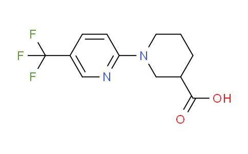 CAS No. 327971-41-5, 1-(5-(Trifluoromethyl)pyridin-2-yl)piperidine-3-carboxylic acid