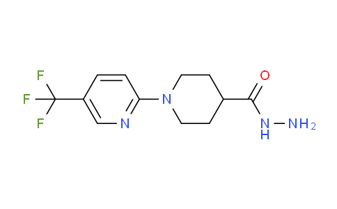 CAS No. 886496-29-3, 1-(5-(Trifluoromethyl)pyridin-2-yl)piperidine-4-carbohydrazide