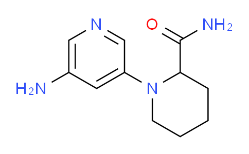 CAS No. 1564621-38-0, 1-(5-Aminopyridin-3-yl)piperidine-2-carboxamide
