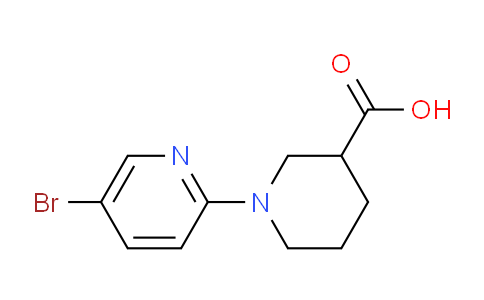 CAS No. 954267-45-9, 1-(5-Bromopyridin-2-yl)piperidine-3-carboxylic acid