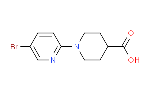 CAS No. 954570-88-8, 1-(5-Bromopyridin-2-yl)piperidine-4-carboxylic acid