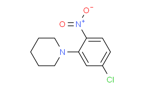 CAS No. 53013-43-7, 1-(5-Chloro-2-nitrophenyl)piperidine