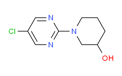 CAS No. 1261234-10-9, 1-(5-Chloropyrimidin-2-yl)piperidin-3-ol
