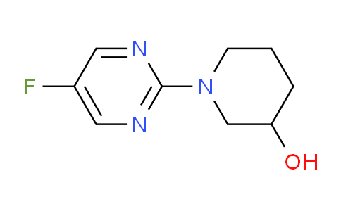 CAS No. 1261232-06-7, 1-(5-Fluoropyrimidin-2-yl)piperidin-3-ol
