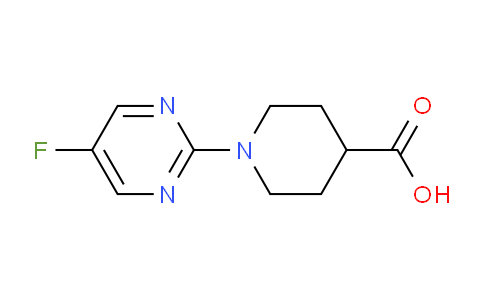 CAS No. 1261229-85-9, 1-(5-Fluoropyrimidin-2-yl)piperidine-4-carboxylic acid