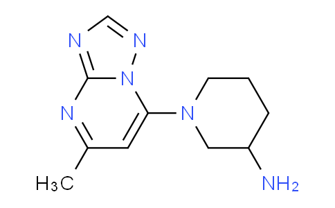 CAS No. 1303754-64-4, 1-(5-Methyl-[1,2,4]triazolo[1,5-a]pyrimidin-7-yl)piperidin-3-amine