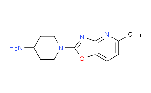 CAS No. 1035840-90-4, 1-(5-Methyloxazolo[4,5-b]pyridin-2-yl)piperidin-4-amine
