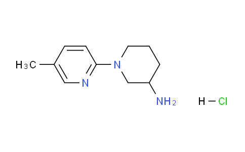 CAS No. 1185312-35-9, 1-(5-Methylpyridin-2-yl)piperidin-3-amine hydrochloride