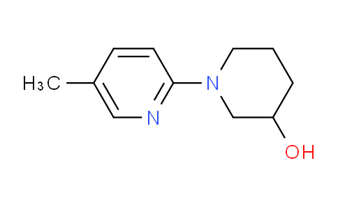 CAS No. 939986-71-7, 1-(5-Methylpyridin-2-yl)piperidin-3-ol